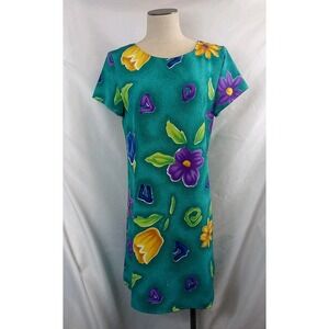 Vintage Sag Harbor Floral Dress Women's Short Dress No Tag See Pictures For Size